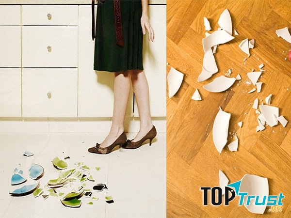 Không làm đổ vỡ đồ dùng