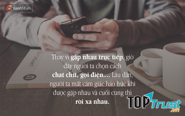 Không nên nói chuyện điện thoại hay chat với nhau quá lâu mỗi ngày