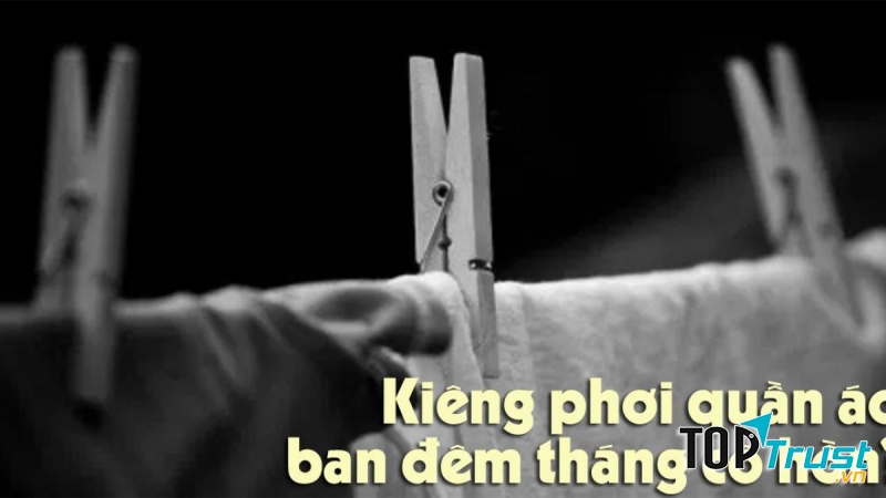 Kiêng phơi quần áo trong phòng ngủ