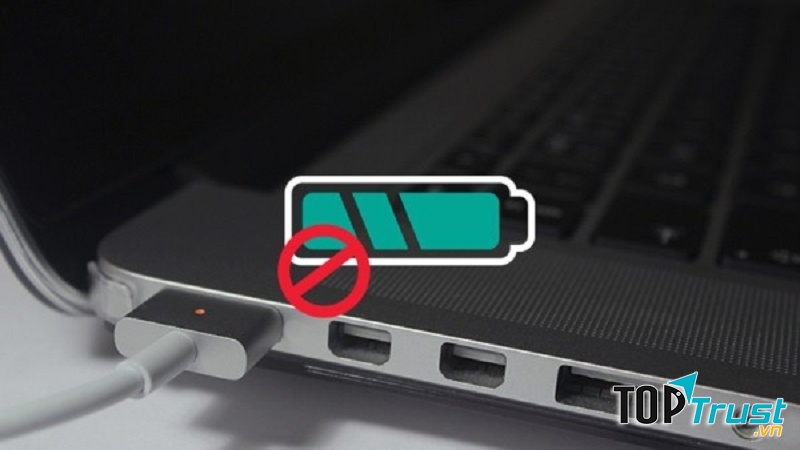 Không sạc được pin