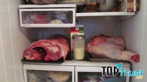 Không sử dụng nắp đậy cho thức ăn.