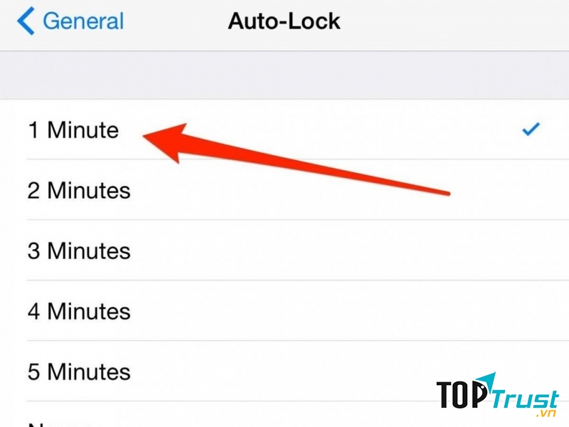 Đặt thời gian khóa màn hình hợp lý
