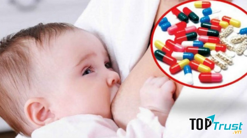 Gặp bác sỹ và nói cho họ biết để họ cho bạn thuốc phù hợp và ko ảnh hưởng j đến sữa.