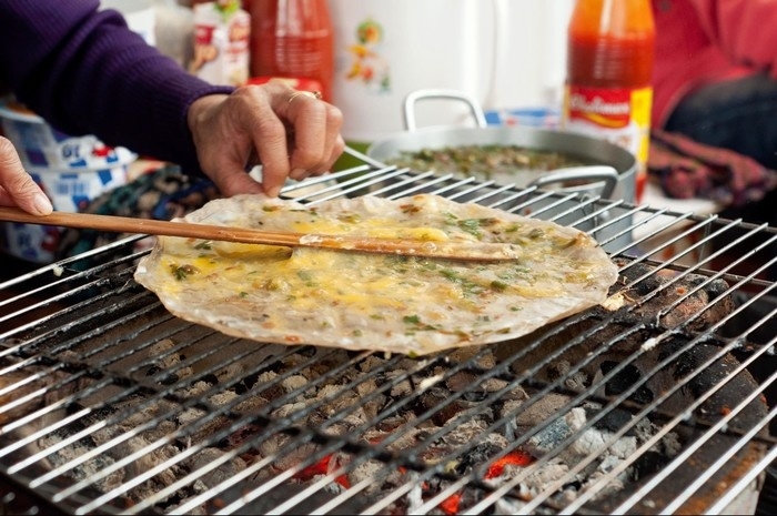 Khu ăn vặt ven Hồ Con Rùa - Quận 3