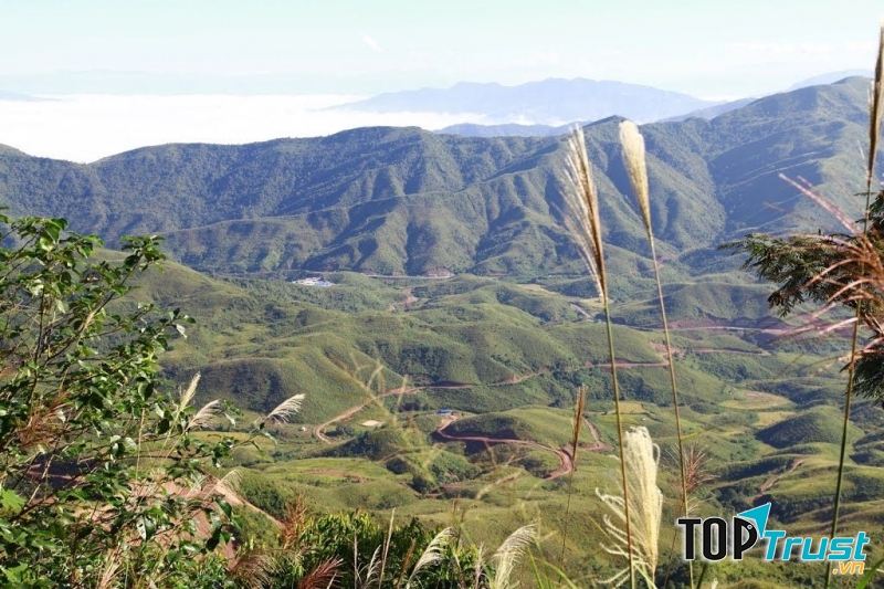 Phong cảnh đẹp và có hồn như một bức tranh