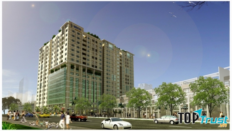 Investco Babylon gồm 3 khối nhà và tọa lạc tại khu vực rất thuận lợi