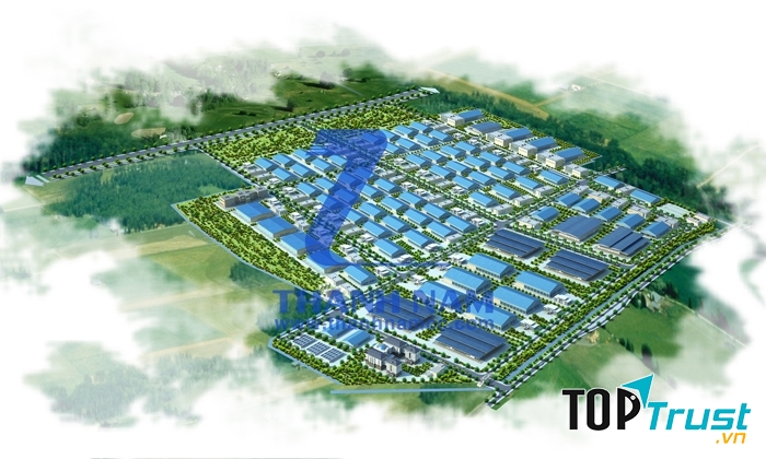 Phối cảnh tổng thể khu công nghiệp Đồng Văn 2