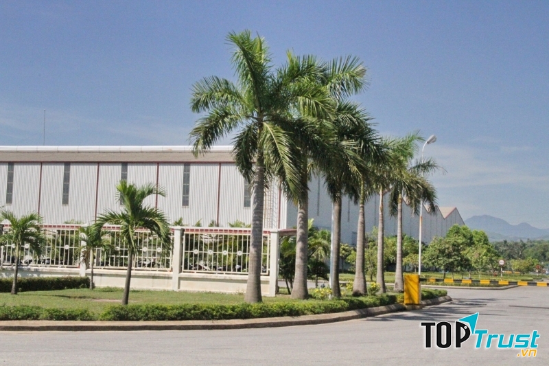 Một góc khu công nghiệp Hòa Xá