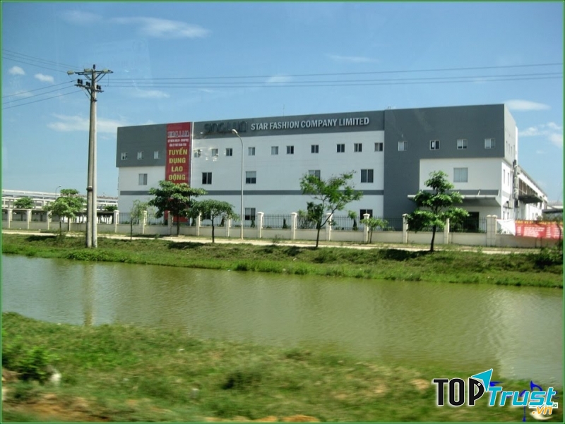 Một công ty nằm trong khu công nghiệp Phú Nghĩa