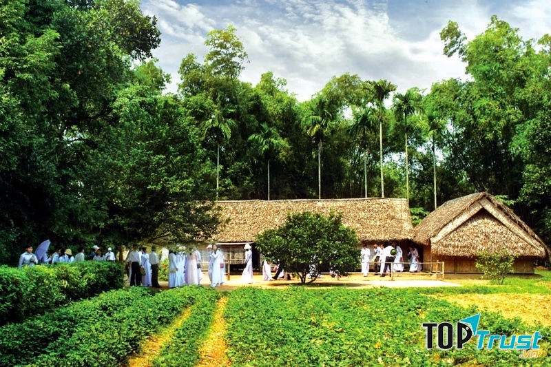 Quê nội Bác Hồ ở xã Kim Liên, huyện nam Đàn, tỉnh Nghệ An