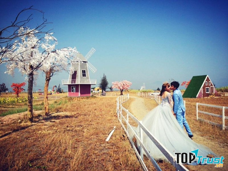 Vừa mới xuất hiện nhưng phim trường Thuận Phước Field đã và đang tạo ra một cơn sốt cho khiến nhiều bạn trẻ tìm đến đây để check in những tấm hình đẹp nhất.