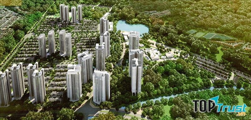 Phối cảnh dự án Park City