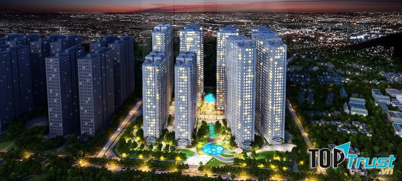 Phối cảnh khu đô thị Times City