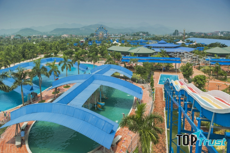 Toàn cảnh khu du lịch Đảo Ngọc Xanh