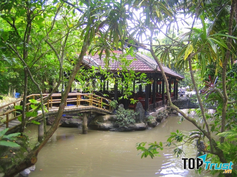 Khung cảnh thật trong lành và dễ chịu