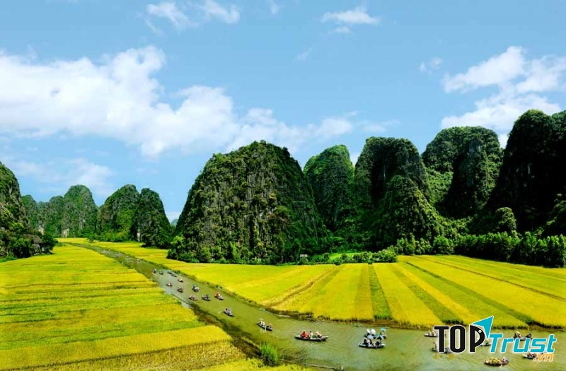 Khu du  lịch Tam cốc - Bích động