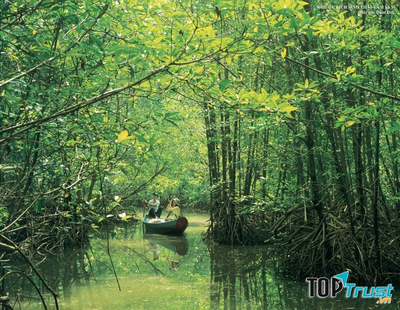 Vàm Sát vẫn giữ được nét nguyên sơ và bí ẩn của mình