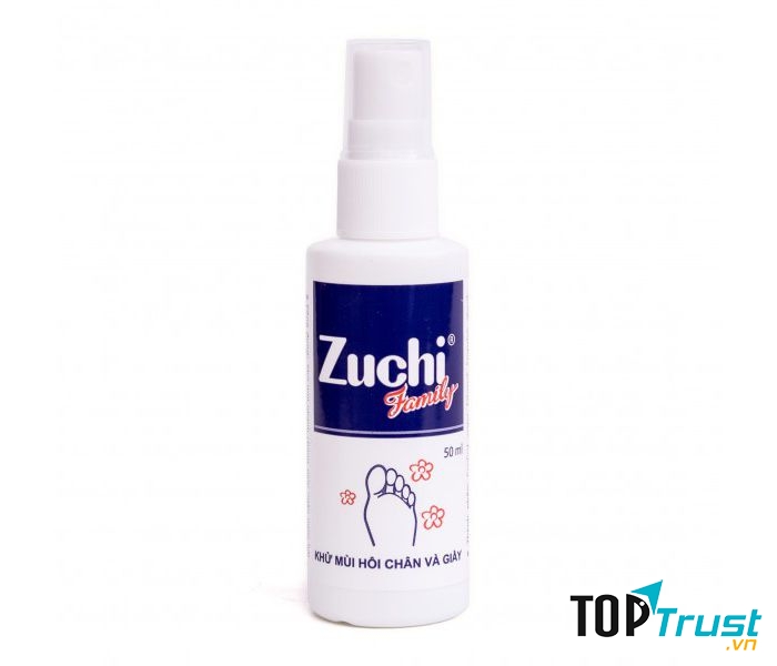 Khử mùi hôi chân và giày dạng xịt Zuchi