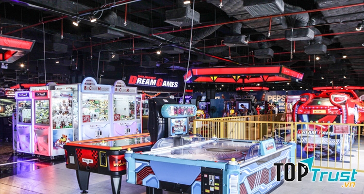 Khu vui chơi cho trẻ em tại những trung tâm thương mại Đà Nẵng