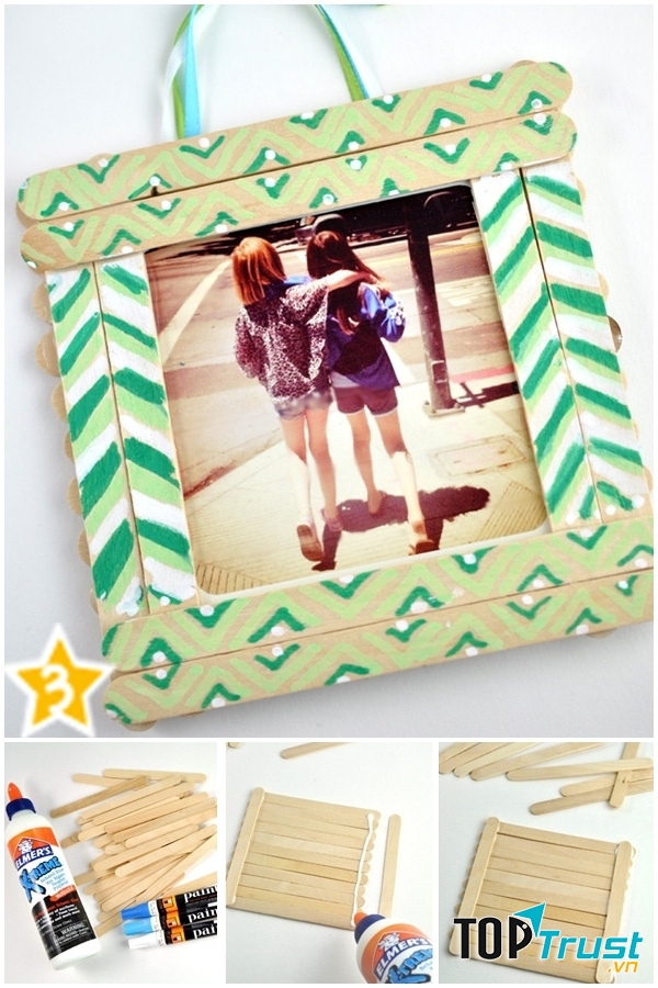 Một khung hình dễ thương như thế này sẽ là món quà ý nghĩa cho bạn thân của bạn