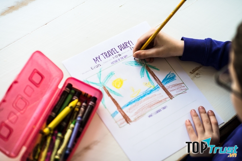 Khuyến khích trẻ viết ra hành trình khám phá của riêng mình