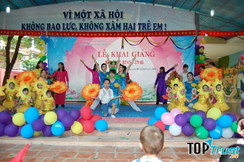 Kịch bản chương trình lễ khai giảng năm học mới mầm (số 4)