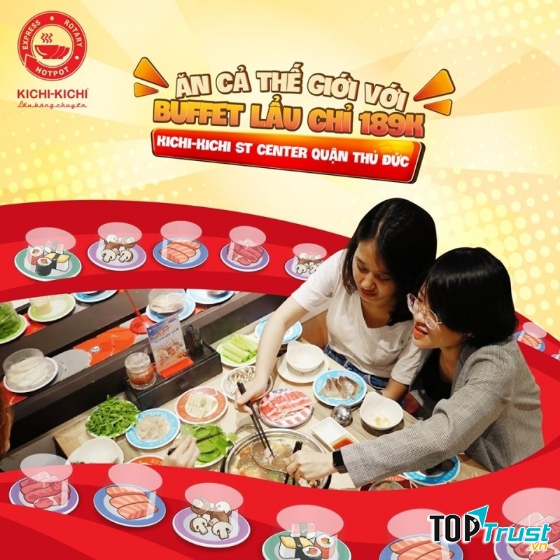 Lẩu băng chuyền Kichi Kichi