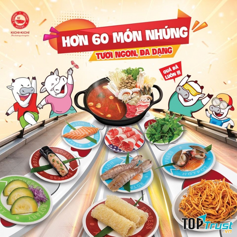 Buffet lẩu băng chuyền