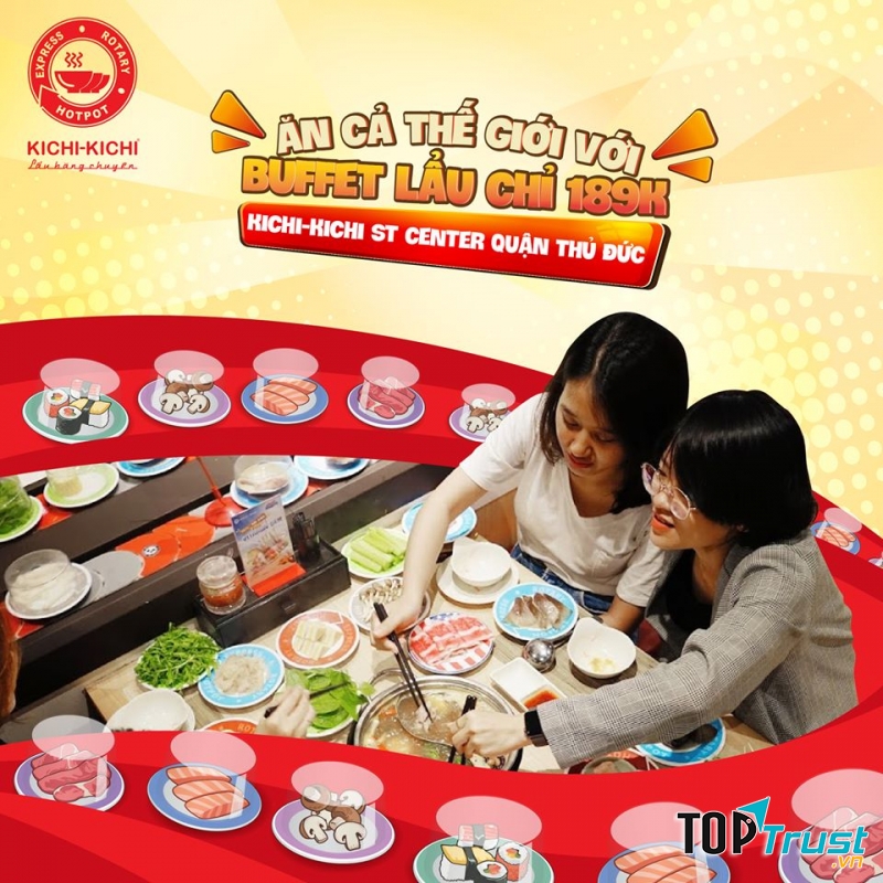 Buffet lẩu băng chuyền