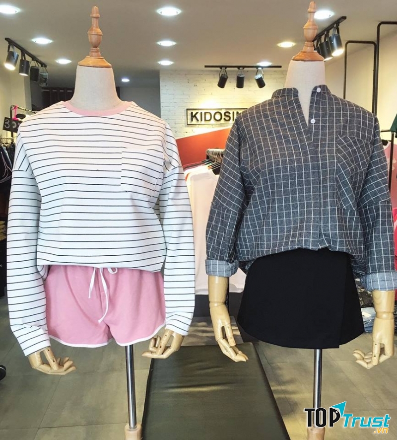 Kido’s shop quần áo nổi tiếng về sản phẩm áo thun, áo sơmi chất lượng với giá phải chăng