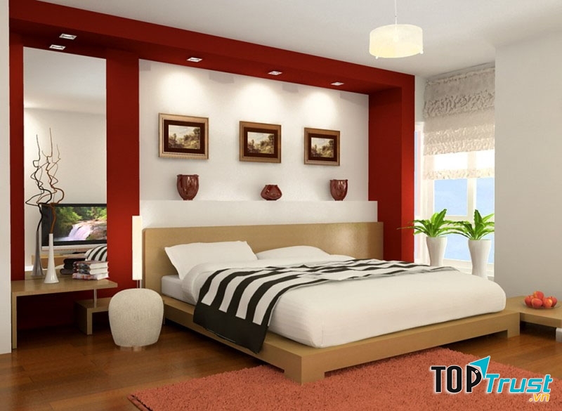 Phòng ngủ là nơi nghỉ ngơi cần tránh đặt đối diện bếp