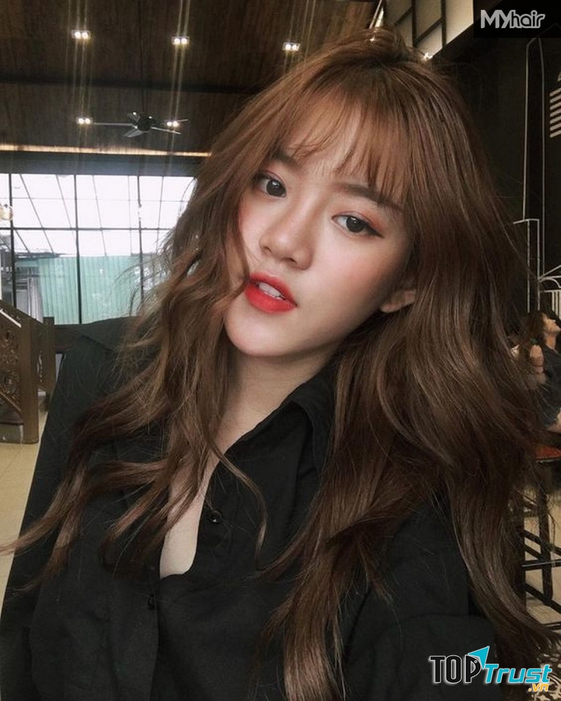 Kiểu mái ngố thưa