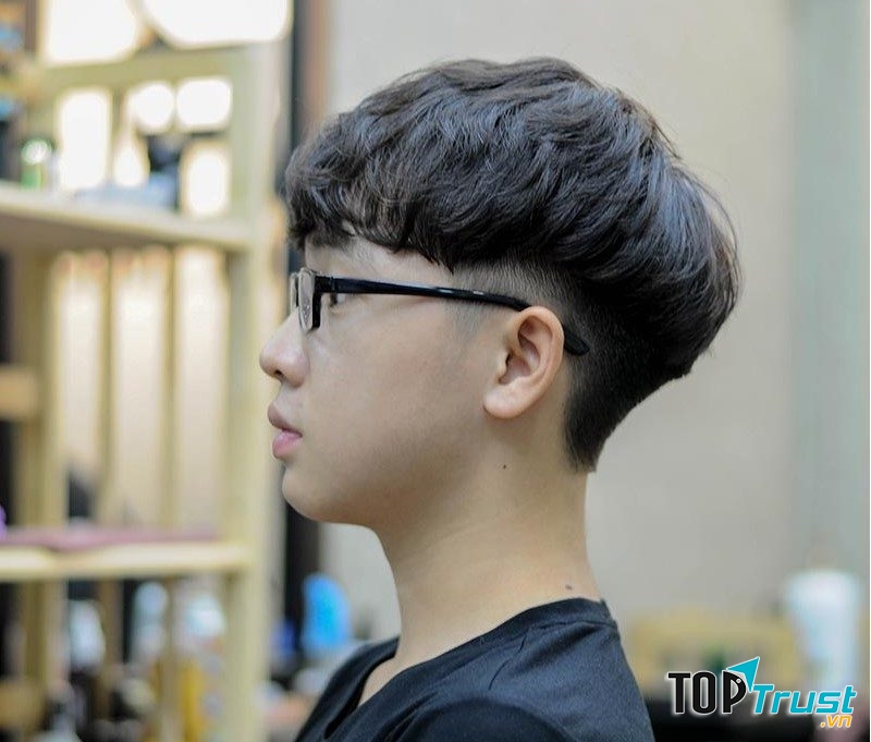 Kiểu tóc two block.