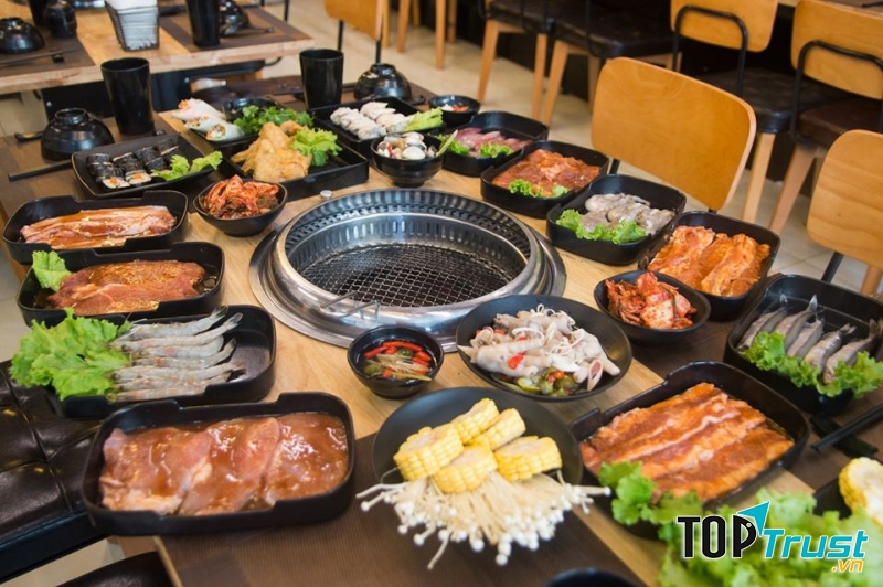 Combo nướng tại Kigo