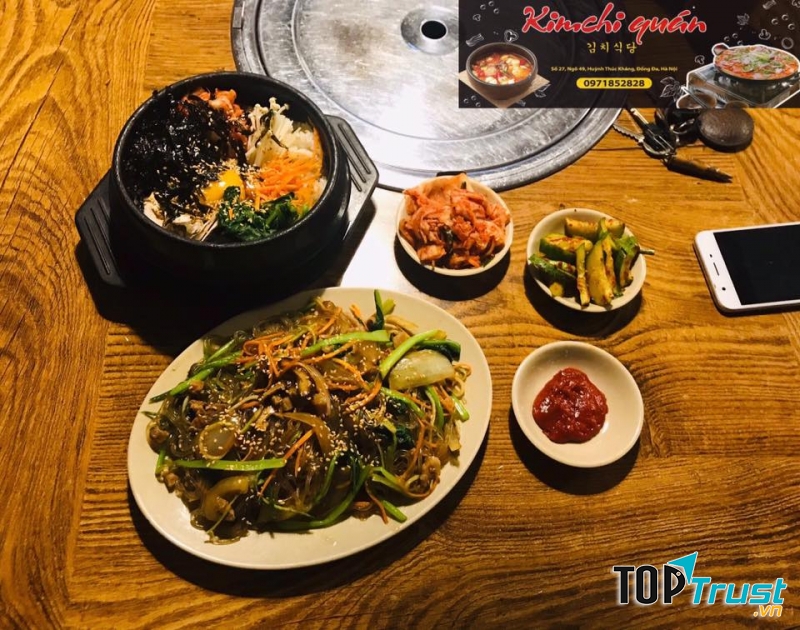 Kim chi Quán - Ẩm thực Hàn quốc