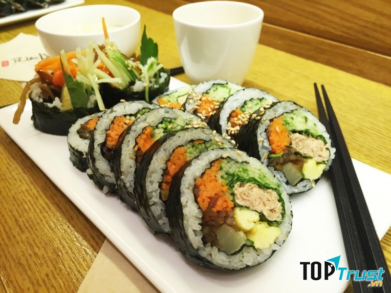 Món kimbap của Hàn Quốc