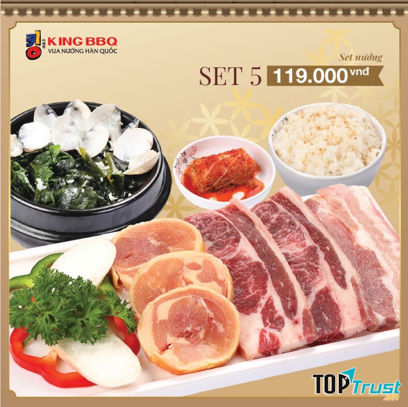 Buffet tại King BBQ