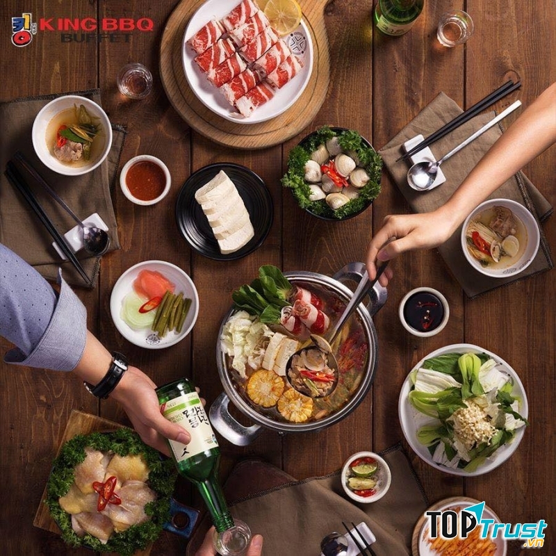 Món ăn tại King BBQ