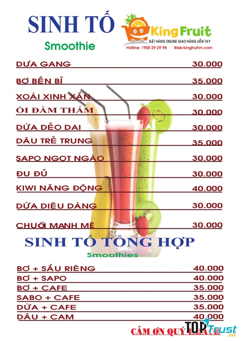 King Fruit - Organic & Detox Juice