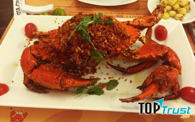 Hấp dẫn với món cua Cà Mau