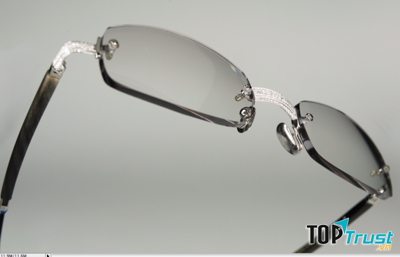 Kính Gold and Wood 253 Diamond