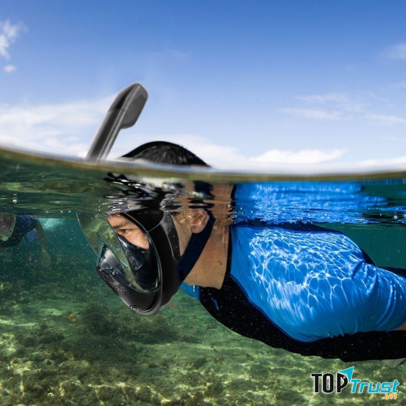 Bộ kính lặn biển này được thiết kế từ chất liệu cao cấp