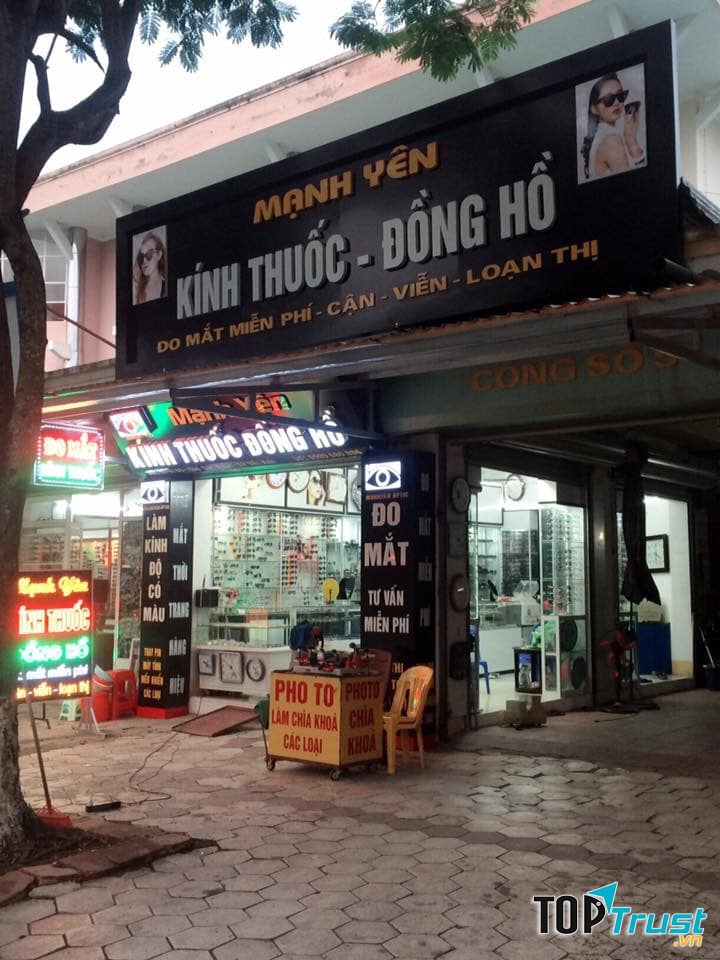 Kính Mắt Đồng Hồ Mạnh Yên