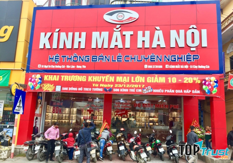 Với nhiều năm kinh nghiệm, Cửa hàng  kính mắt Hà Nội tại Hưng Yên là địa chỉ tin cậy được nhiều người tìm đến