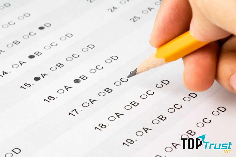 kinh nghiệm thi trắc nghiệm