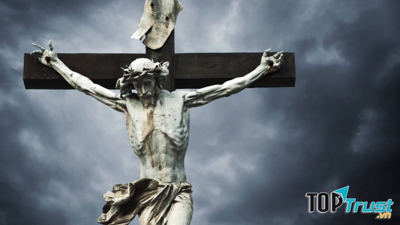Hình ảnh Chúa Jesus bị đóng đinh trong Kinh thánh Christian