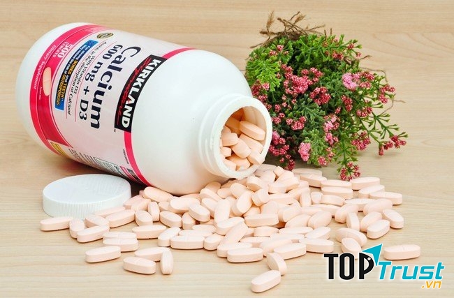 Viên uống bổ sung Calcium 600mg của Kirland