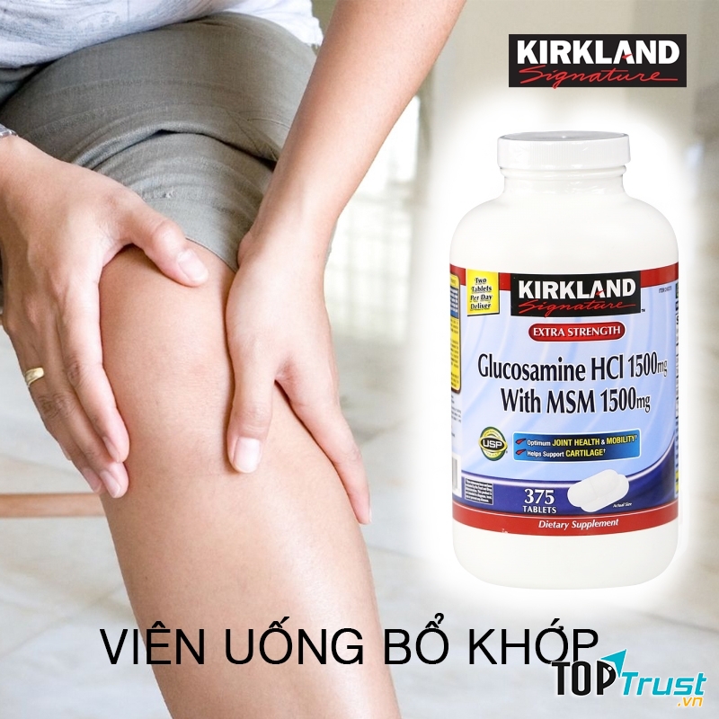 Kirkland Signature™ Glucosamin HCL & MSM 1500mg