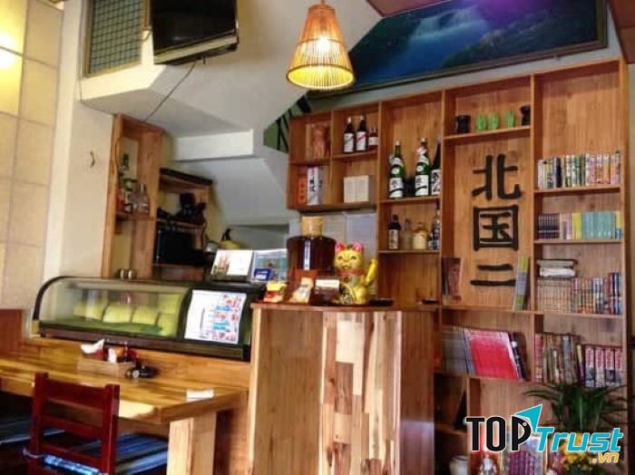 Không gian quán đậm chất Nhật