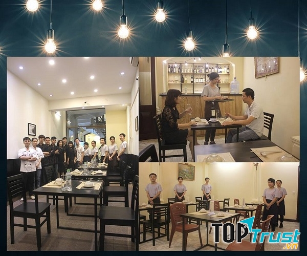 Không gian Kitchen33 rất tinh tế sang trọng